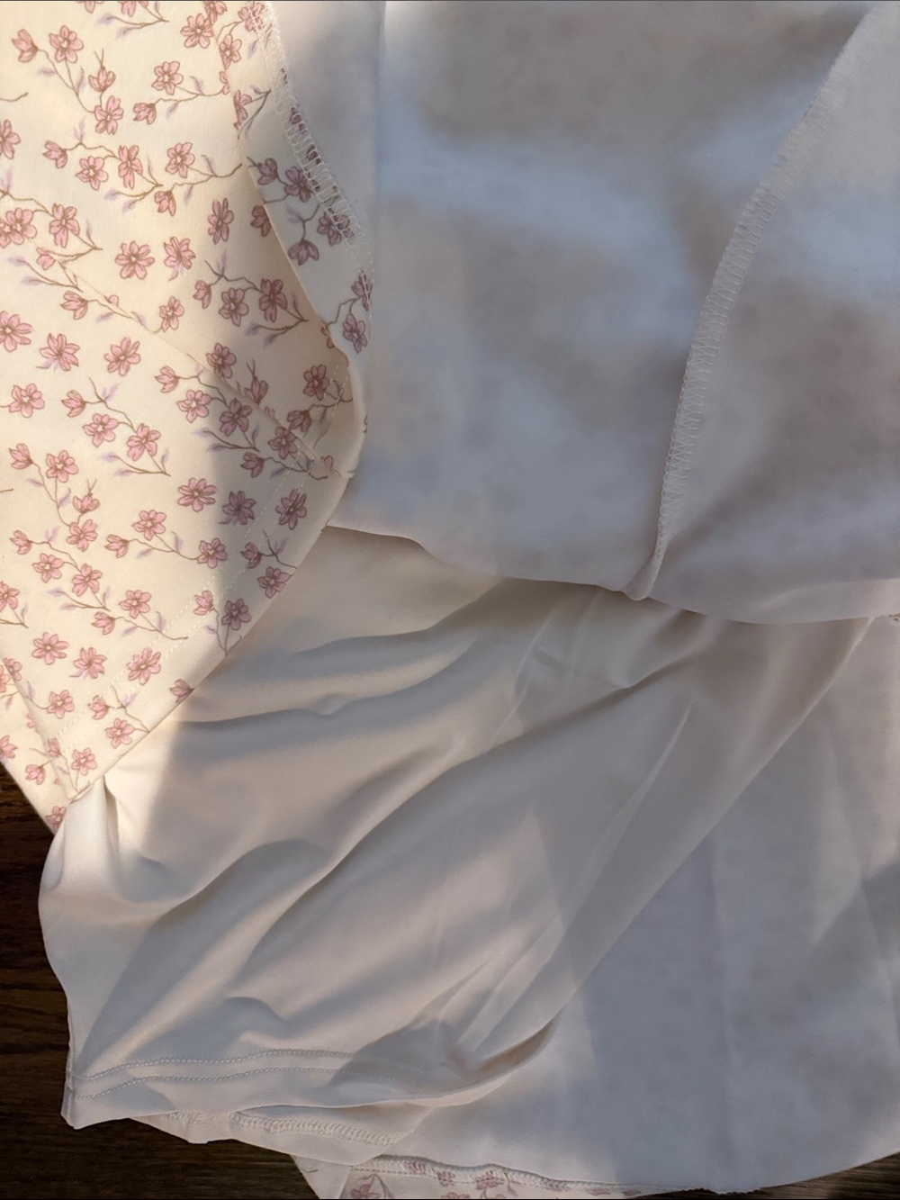 Simply Southern large' Cream and Pink Floral Sleep Set - 2 pieces new - Picture 4 of 4